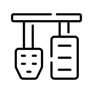 Car, Pedals, Clutch, Brake, Acceleration, Vehicle, Parts icon