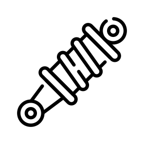 Shock, Absorber, Car, Suspension, Automotive, Vehicle, Parts icon