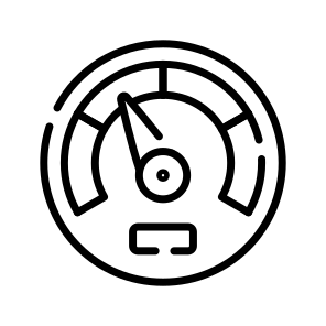 Speedometer, Speed, Progress, Performance, Dashboard, Measurement, Indicator, icon