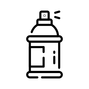 Spray, Paint, Can, Container, Aerosol, Packaging, Transport icon
