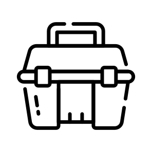 Toolbox, Tools, Mechanic, Automotive, Garage, Service, Maintenance icon