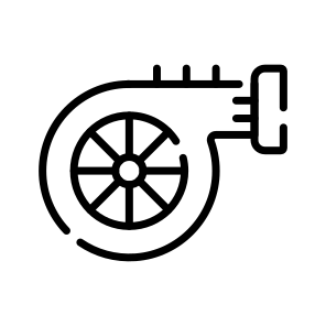 Turbo, Engine, Charger, Turbocharger, Turbine, Automotive, Vehicle icon