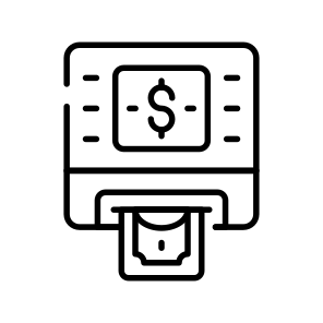 Atm, Machine, Transaction, Withdrawal, Payment icon