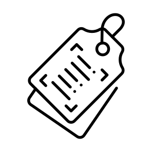 Barcode, Qr, Code, Tag, Label, Product icon