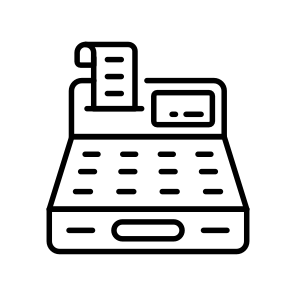 Cash, Register, Transaction, Point Of Sale, Payment icon