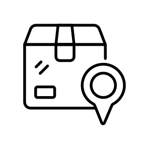 Delivery, Location, Parcel, Package, Navigation icon
