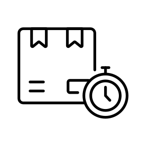 Delivery, Time, Express, Fast, Guarantee icon