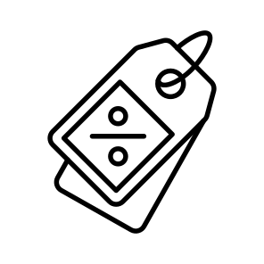 Discount, Tag, Price, Offer, Sales, Label icon