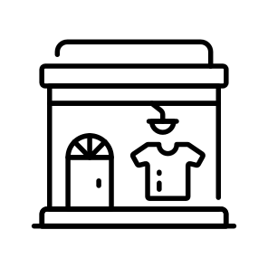 Garment, Shop, Store, Clothing, Boutique icon