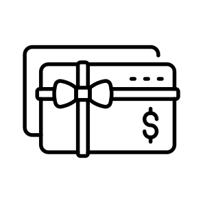 Gift, Card, Voucher, Coupon, Discount icon