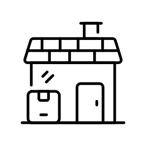 Home, Delivery, Shipping, Logistics, Package icon