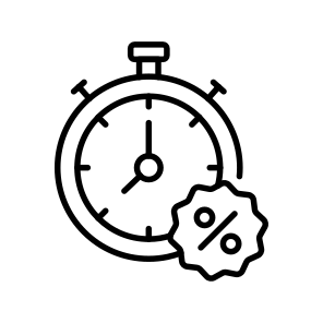 Limited, Time, Offer, Stopwatch, Discount icon