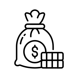 Money, Bag, Sack, Savings, Financial icon