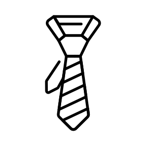Necktie, Tie, Clothing, Fashion, Attire, Accessory icon