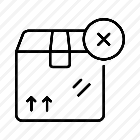 Rejected, Parcel, Cancelation, Package preview
