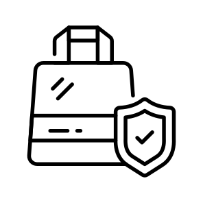 Secure, Shopping, Bag, Online, Security icon
