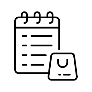 Shopping, List, Ecommerce, Checklist, Grocery icon