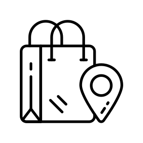 Shopping, Location, Navigation, Store, Shop icon