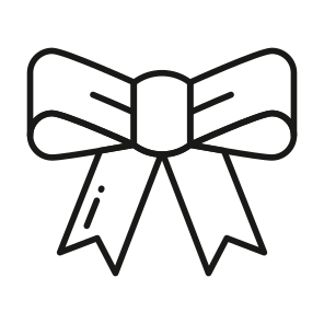 Bow, Decorative, Festive, Ribbon, Bowtie icon