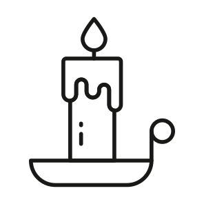 Candle, Candlelight, Luminous, Burning, Advent icon