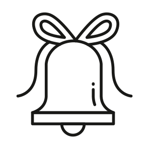 Christmas, Bell, Jingle, Ringing, Alarm icon