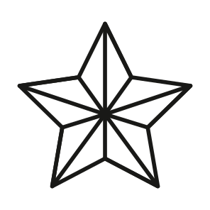 Christmas, Star, Decoration, Decor, Ornament icon