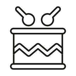 Drum, Musical, Instrument, Snare, Percussion icon