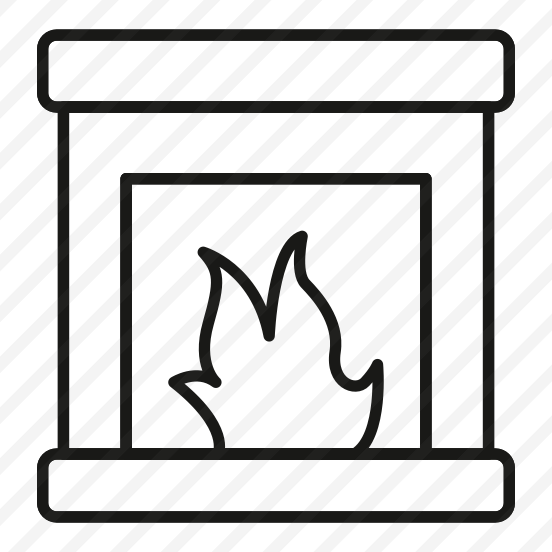 Fireplace, Furnace, Fireside, Firebox, Mantelpiece preview
