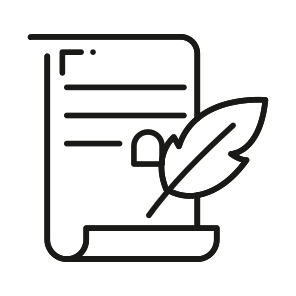 Letter, Quill, Writing, Feather, Paper icon