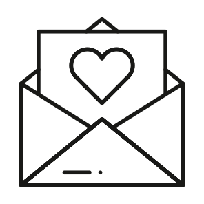 Love Letter, Message, Confession, Romantic, Envelope icon