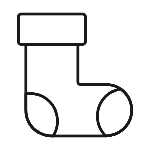 Stockings, Socks, Christmas, Hosiery, Clothing icon