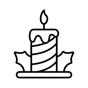 Candle, Candlelight, Candlestick, Light, Decorative, icon