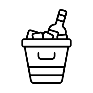 Champagne, Wine, Alcohol, New Year, Christmas, icon