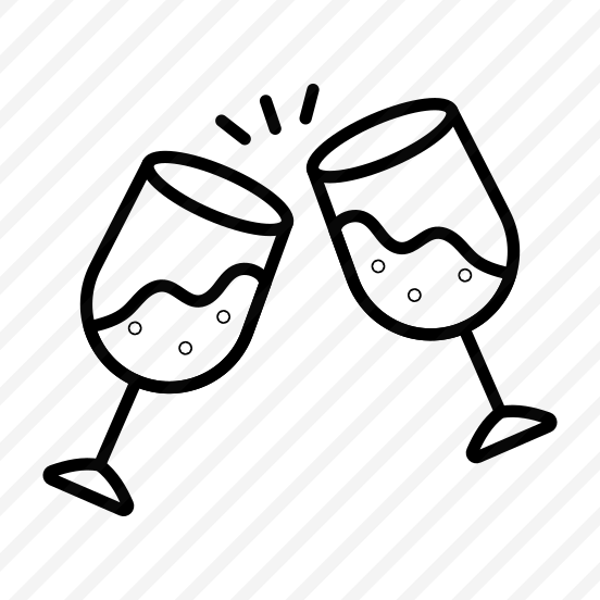 Cheers, Clinking, Glasses, Toast, Celebration, preview