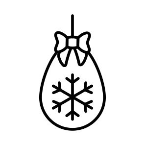 Christmas, Ornament, Egg, Decoration, Celebration, icon