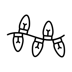 Decoration, Lights, Fairy, Bulb, Decorative, icon