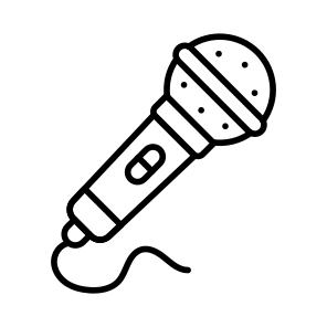 Mic, Microphone, Singing, Mike, Karaoke, icon