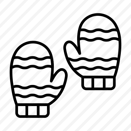 Mittens, Winter, Gloves, Christmas, Gauntlets, preview