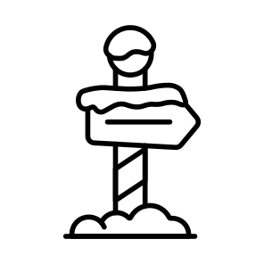 North Pole, Christmas, Holiday, Santa, Village, icon