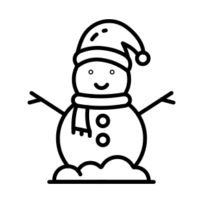 Snowman, Christmas, Sculpture, Character, Winter, icon