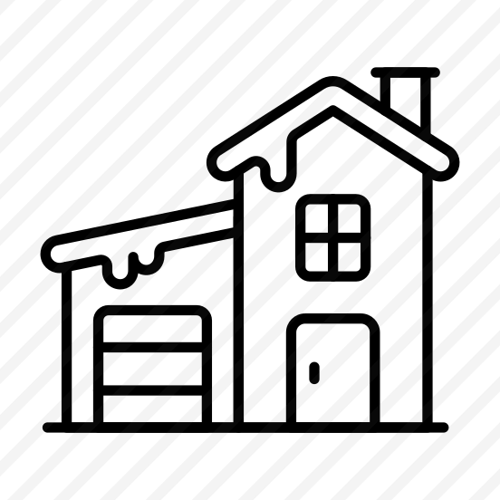 Winter, House, Snow, Christmas, New Year, preview