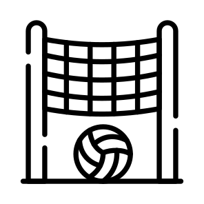 Ball, Netball, Volleyball, Game, Sports icon