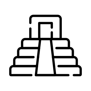 Chichen, Itza, Mayan, Landmark, Monument icon