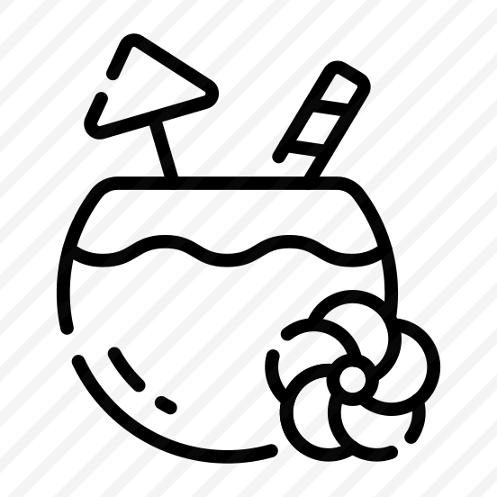 Coconut, Drink, Fruit, Exotic, Tropical preview