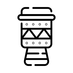 Djembe, Drum, Drumbeat, Percussion, Instrument icon