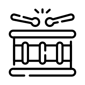 Drum, Drumbeat, Snare, Instrument, Percussion icon