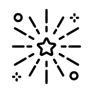 Fireworks, Pyrotechnics, Celebration, Festivity, Carnival icon