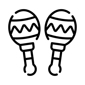Maracas, Shakers, Rattles, Percussion, Instrument icon