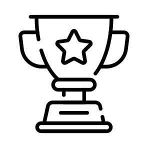 Trophy, Award, Reward, Prize, Cup icon