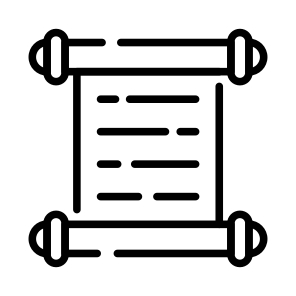 Ancient, Scroll, Parchment, Manuscript, Artefact icon
